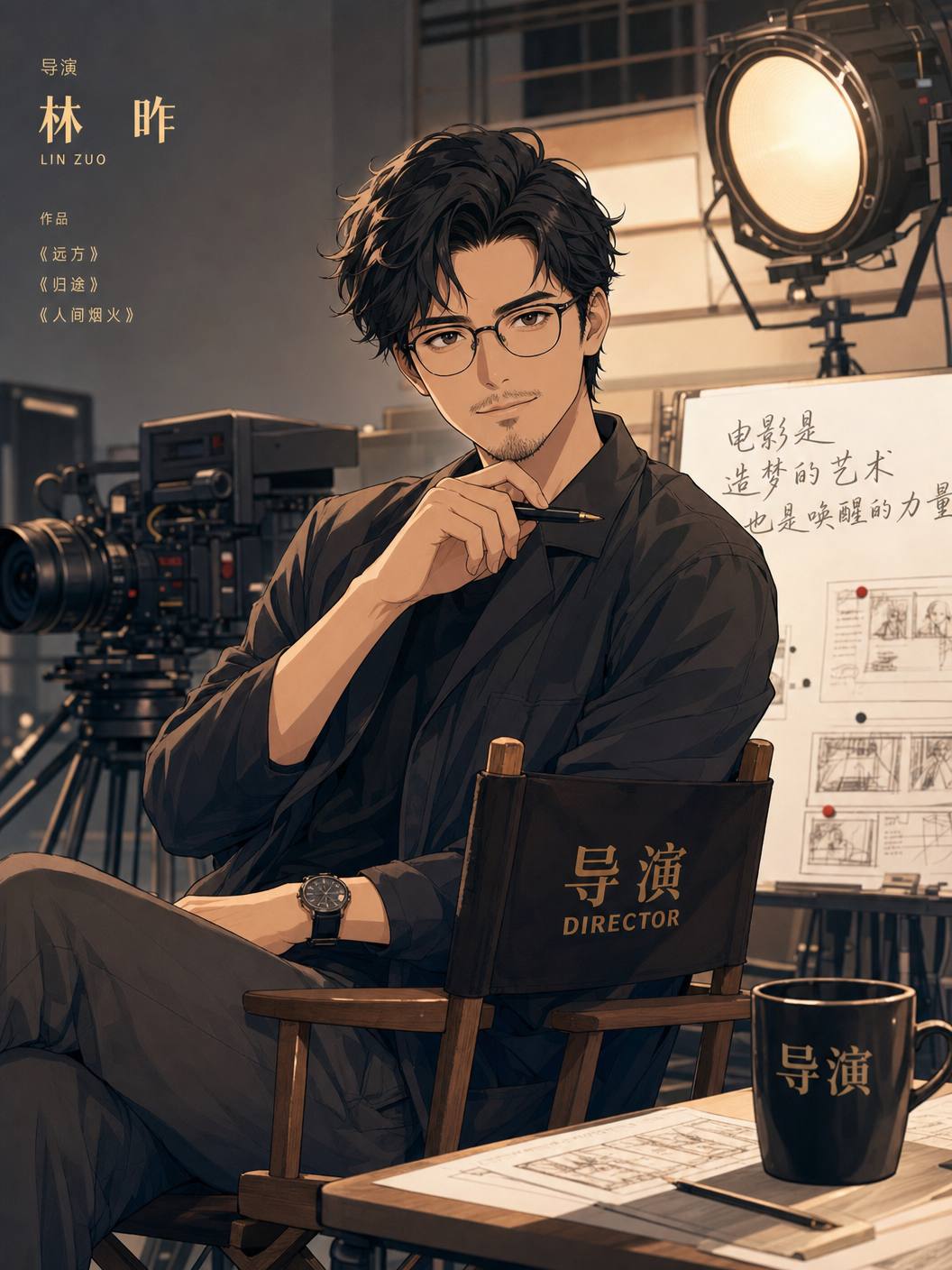 偷拍首席导演林昊